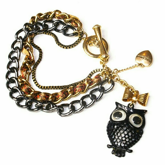 Betsey Johnson Jewelry - Betsey Johnson Owl Bracelet